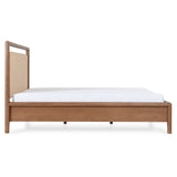 Corda Brown/Natural Queen Bed - Ornate Home