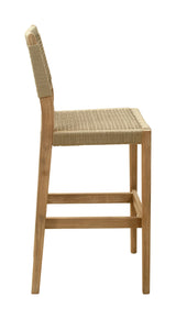 Corde Beige Barstool - Ornate Home
