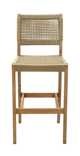 Corde Beige Barstool - Ornate Home