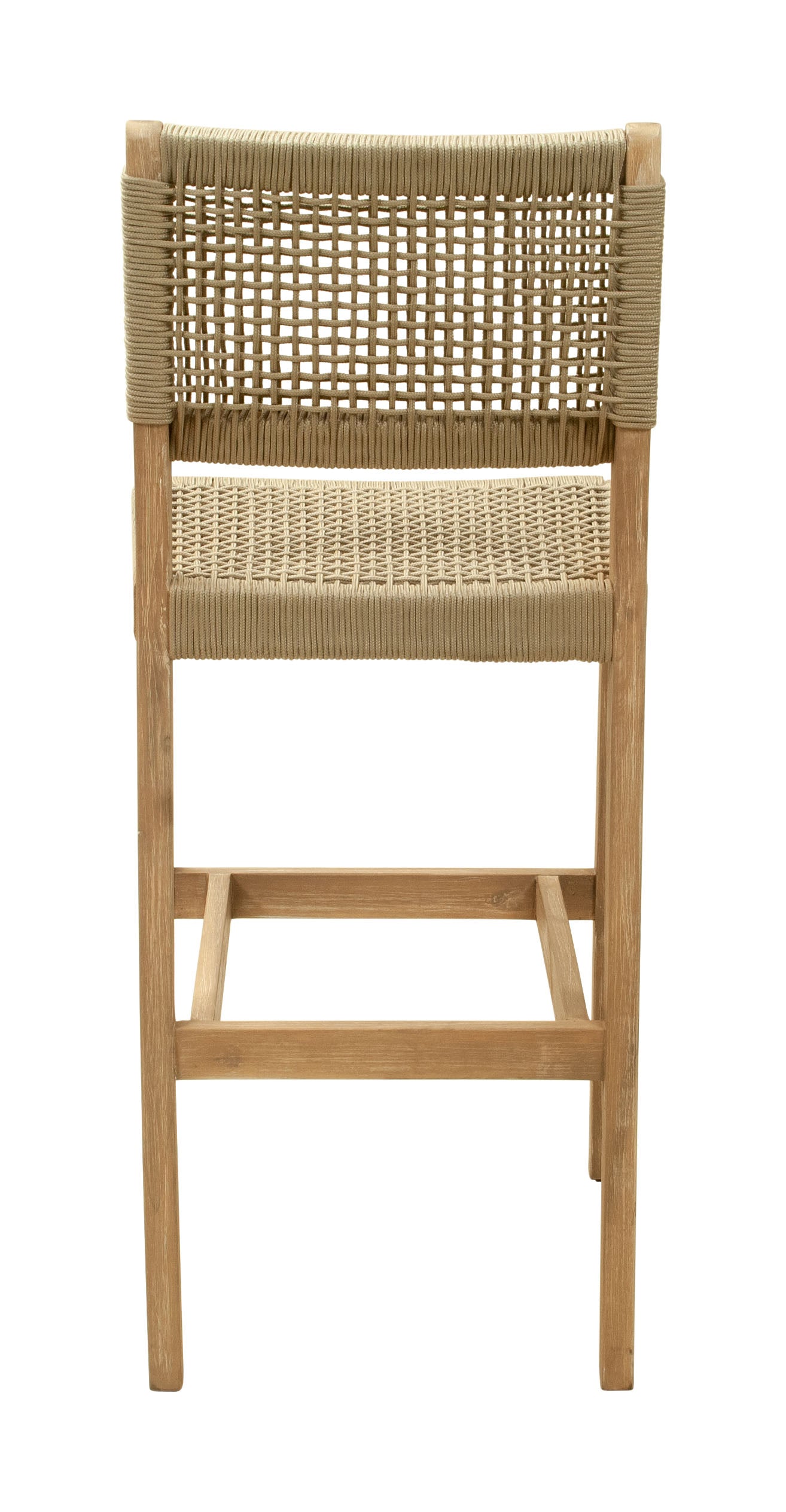 Corde Beige Barstool - Ornate Home