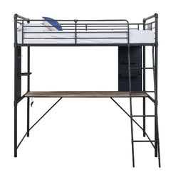 Cordelia Twin Loft Bed W/Desk - Ornate Home