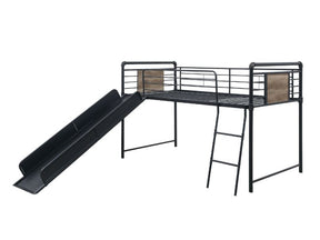 Cordelia Twin Loft Bed W/Slide - Ornate Home