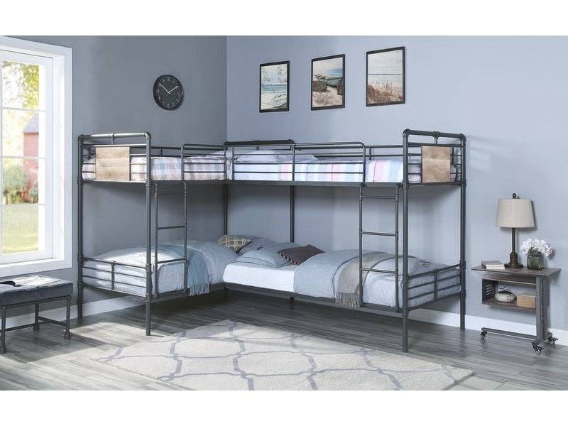 Cordelia Twin/Twin Bunk Bed - Ornate Home