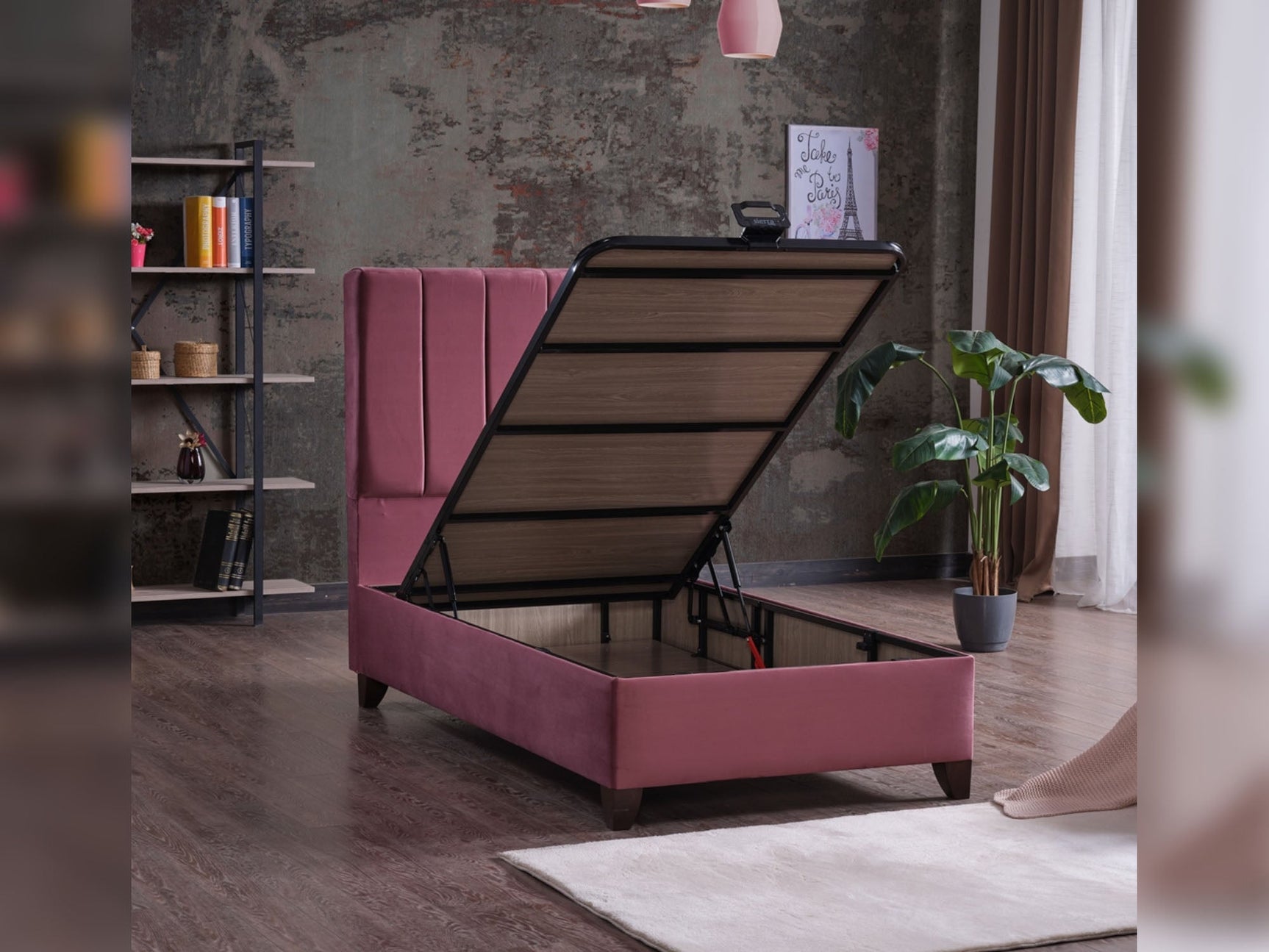Cordoba Storage Bed With Headboard