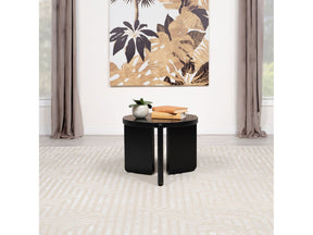 Cordova Black End Table - Ornate Home
