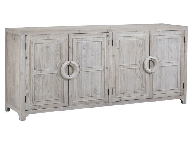 Cordova Light Gray 4 Door Sideboard - Ornate Home