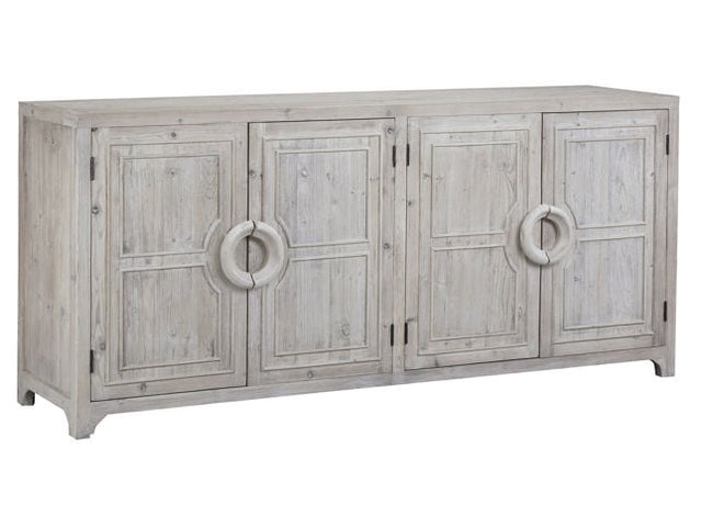 Cordova Light Gray 4 Door Sideboard - Ornate Home