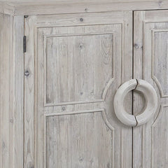 Cordova Light Gray 4 Door Sideboard - Ornate Home