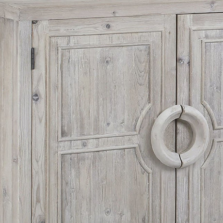 Cordova Light Gray 4 Door Sideboard - Ornate Home