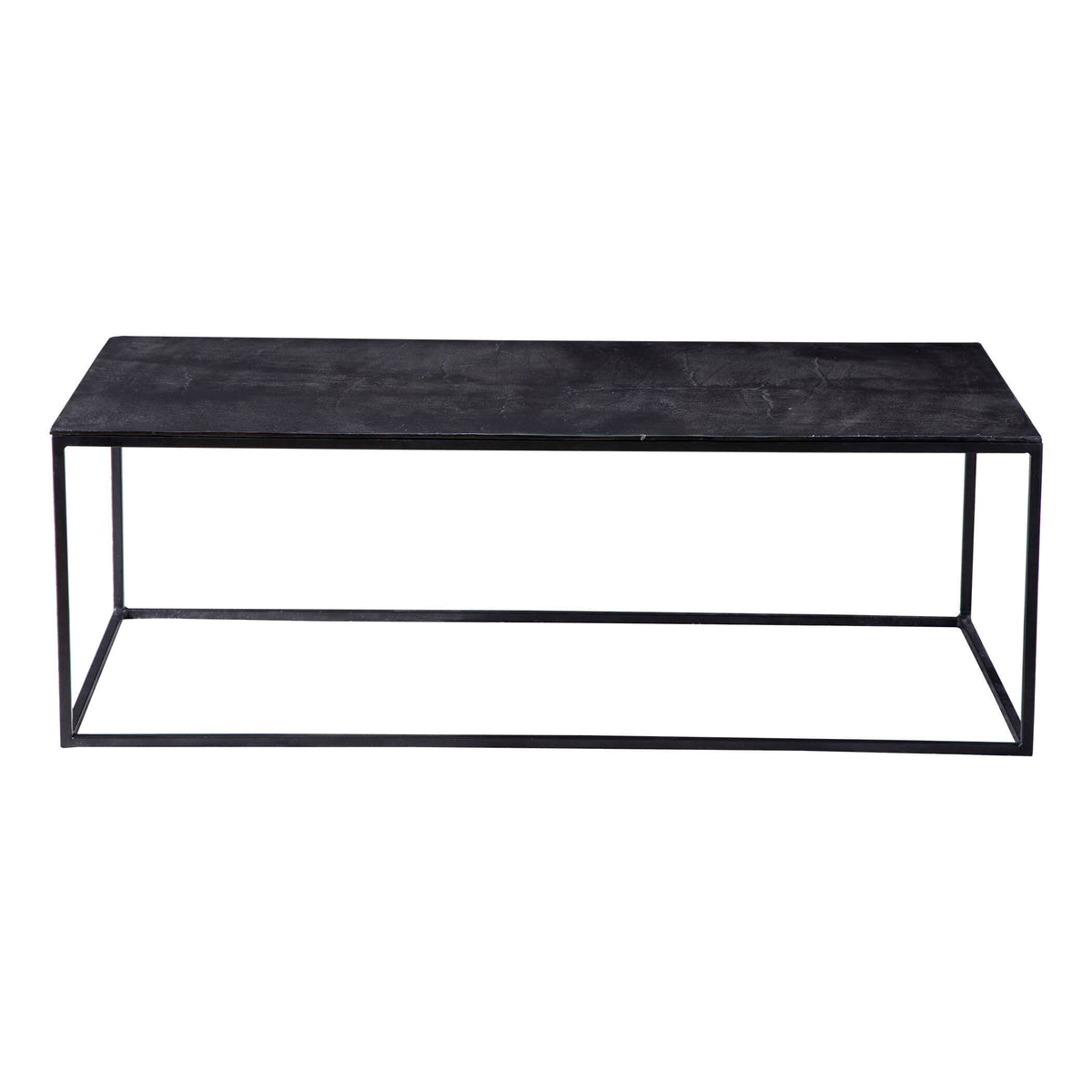 Coreene Black Industrial Coffee Table - Ornate Home