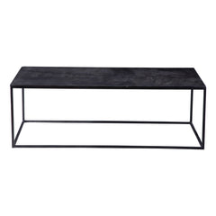 Coreene Black Industrial Coffee Table - Ornate Home