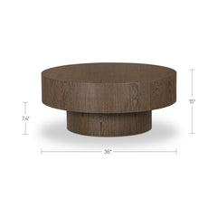 Corey Dark Brown Coffee Table - Ornate Home