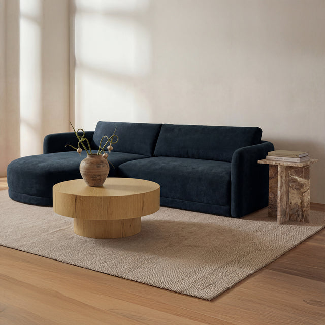 Corey Rustic Oak Coffee Table - Ornate Home