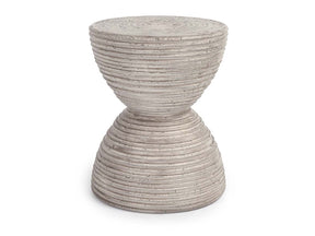 Corey Sand Outdoor Accent Table - Ornate Home