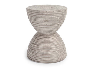 Corey Sand Outdoor Accent Table - Ornate Home