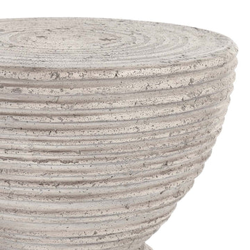 Corey Sand Outdoor Accent Table - Ornate Home