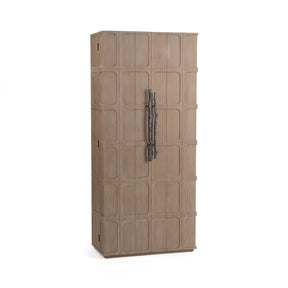 Corin Pacific Sand 2-Door Tall Cabinet