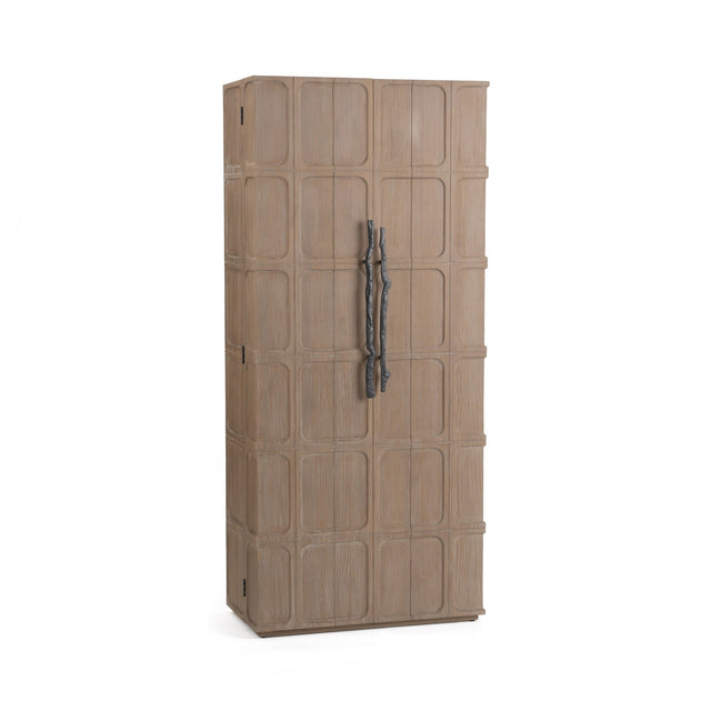Corin Pacific Sand 2-Door Tall Cabinet