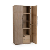 Corin Pacific Sand 2-Door Tall Cabinet