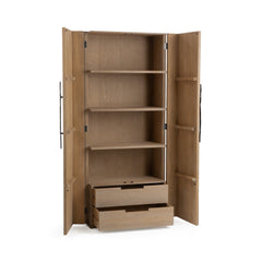 Corin Pacific Sand 2-Door Tall Cabinet