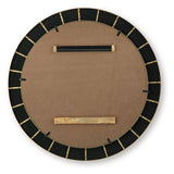 Corinsworth Charcoal/Brass Finish Accent Mirror (Online Special Price) - Ornate Home