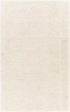 Cork Textured Wool Rug - Ornate Home