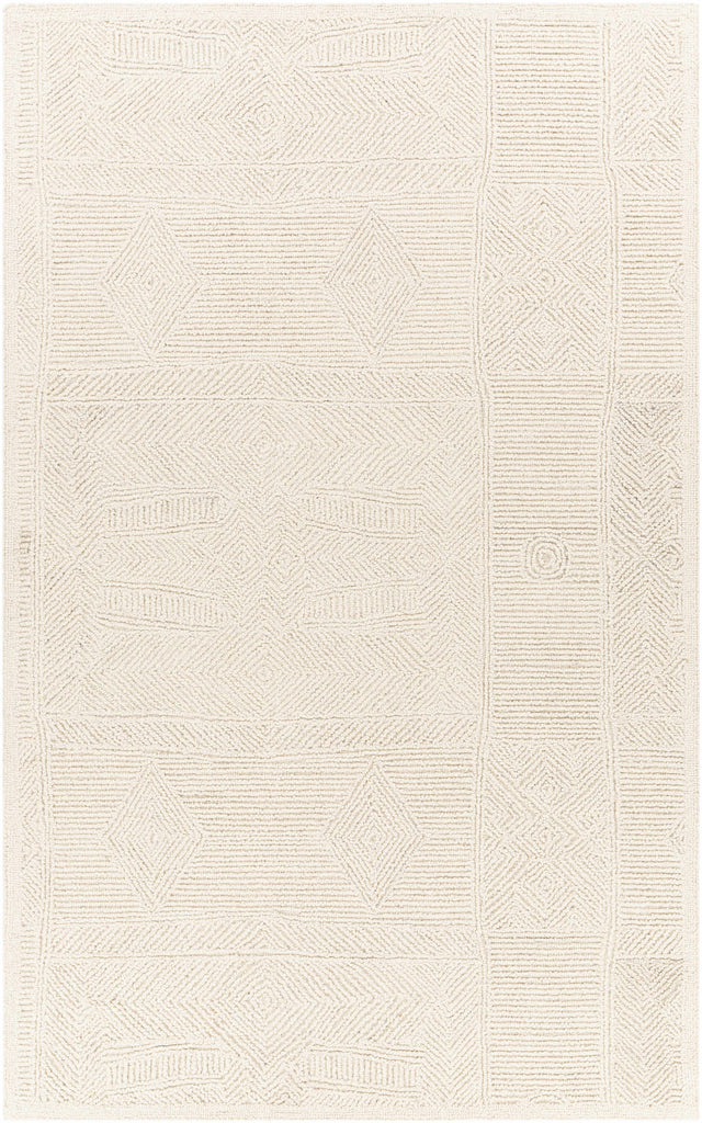 Cork Textured Wool Rug - Ornate Home