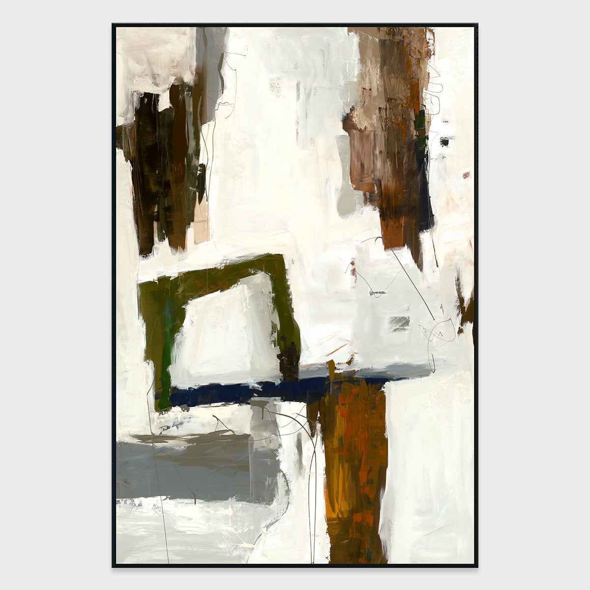 Corley White Painting Art by Buddy Whitlock - Ornate Home