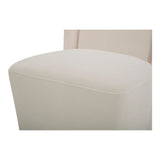 Cormac Cream Rolling Dining Chair - Ornate Home