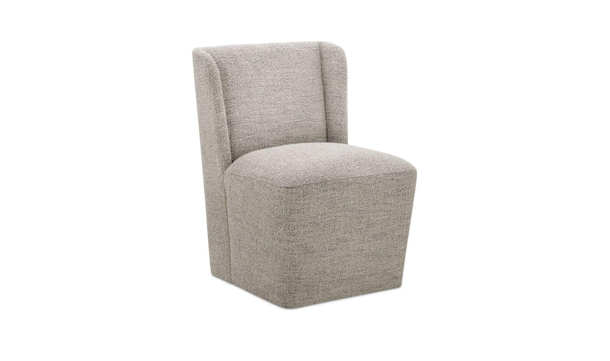 Cormac Grey Storm Rolling Dining Chair - Ornate Home