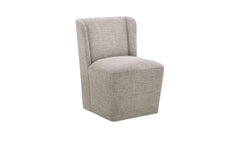 Cormac Grey Storm Rolling Dining Chair - Ornate Home