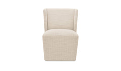 Cormac White Mist Rolling Dining Chair - Ornate Home