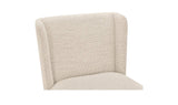 Cormac White Mist Rolling Dining Chair - Ornate Home