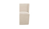 Cormac White Mist Rolling Dining Chair - Ornate Home