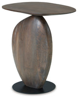 Cormmet Brown/Black Accent Table (Online Special Price) - Ornate Home