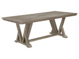 Cornelia Coastal Grey Dining Room Table - Ornate Home