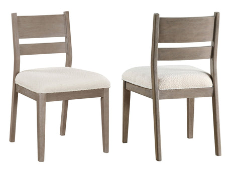 Cornelia Coastal Grey Side Chair (Set of 2) - Ornate Home