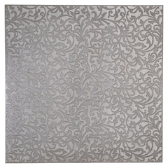 Cornelia Glazed Stainless Steel Cocktail Table - Ornate Home