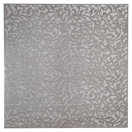 Cornelia Glazed Stainless Steel Cocktail Table - Ornate Home