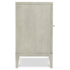 Cornelia Glazed Stainless Steel/Nebbia Buffet - Ornate Home