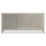 Cornelia Glazed Stainless Steel/Nebbia Buffet - Ornate Home