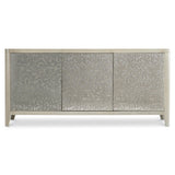 Cornelia Glazed Stainless Steel/Nebbia Buffet - Ornate Home
