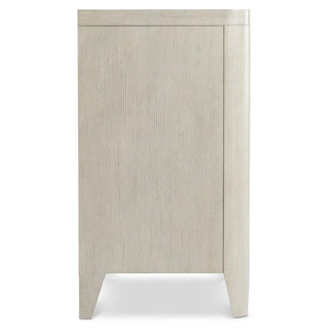 Cornelia Glazed Stainless Steel/Nebbia Buffet - Ornate Home