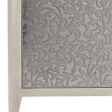 Cornelia Glazed Stainless Steel/Nebbia Buffet - Ornate Home