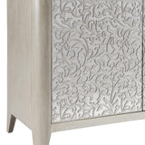 Cornelia Glazed Stainless Steel/Nebbia Buffet - Ornate Home
