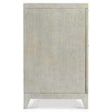 Cornelia Glazed Stainless Steel/Nebbia Entertainment Credenza - Ornate Home