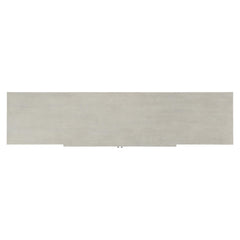 Cornelia Glazed Stainless Steel/Nebbia Entertainment Credenza - Ornate Home