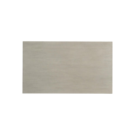 Cornelia Glazed Stainless Steel/Nebbia Nightstand - Ornate Home