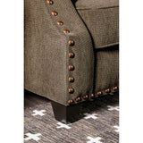 Cornelia Light Brown Loveseat - Ornate Home