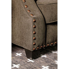 Cornelia Light Brown Loveseat - Ornate Home